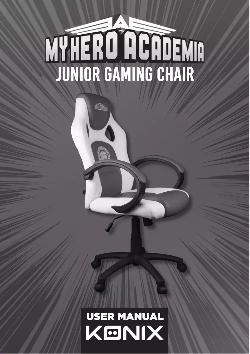 First page image of the manual for My Hero Academia