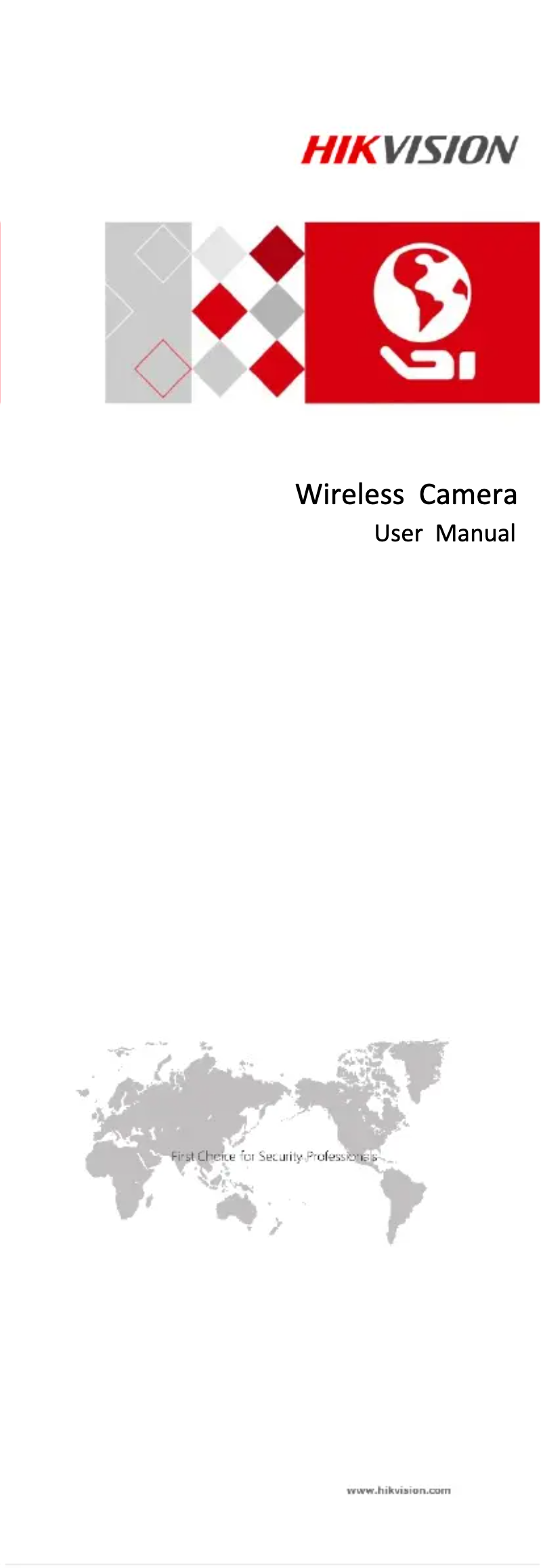 First page image of the manual for DS-MH6111