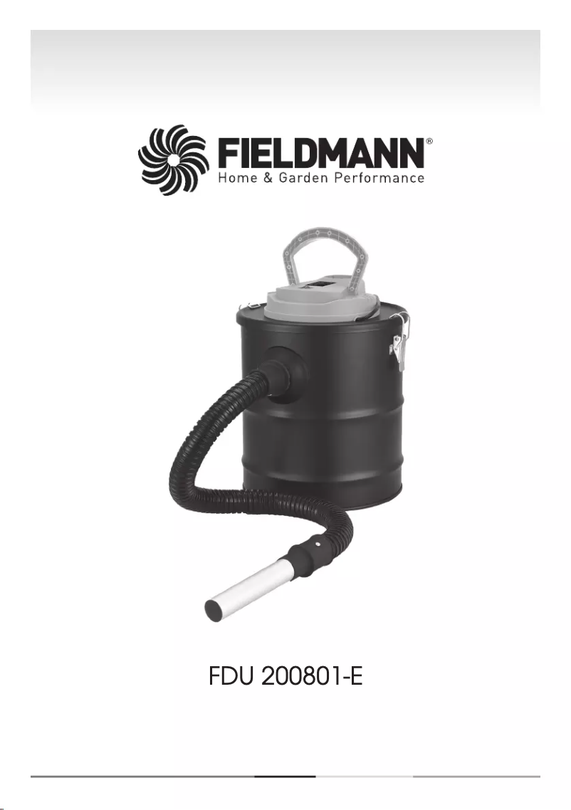 Image de la première page du manuel de l'appareil FDU 200801-E