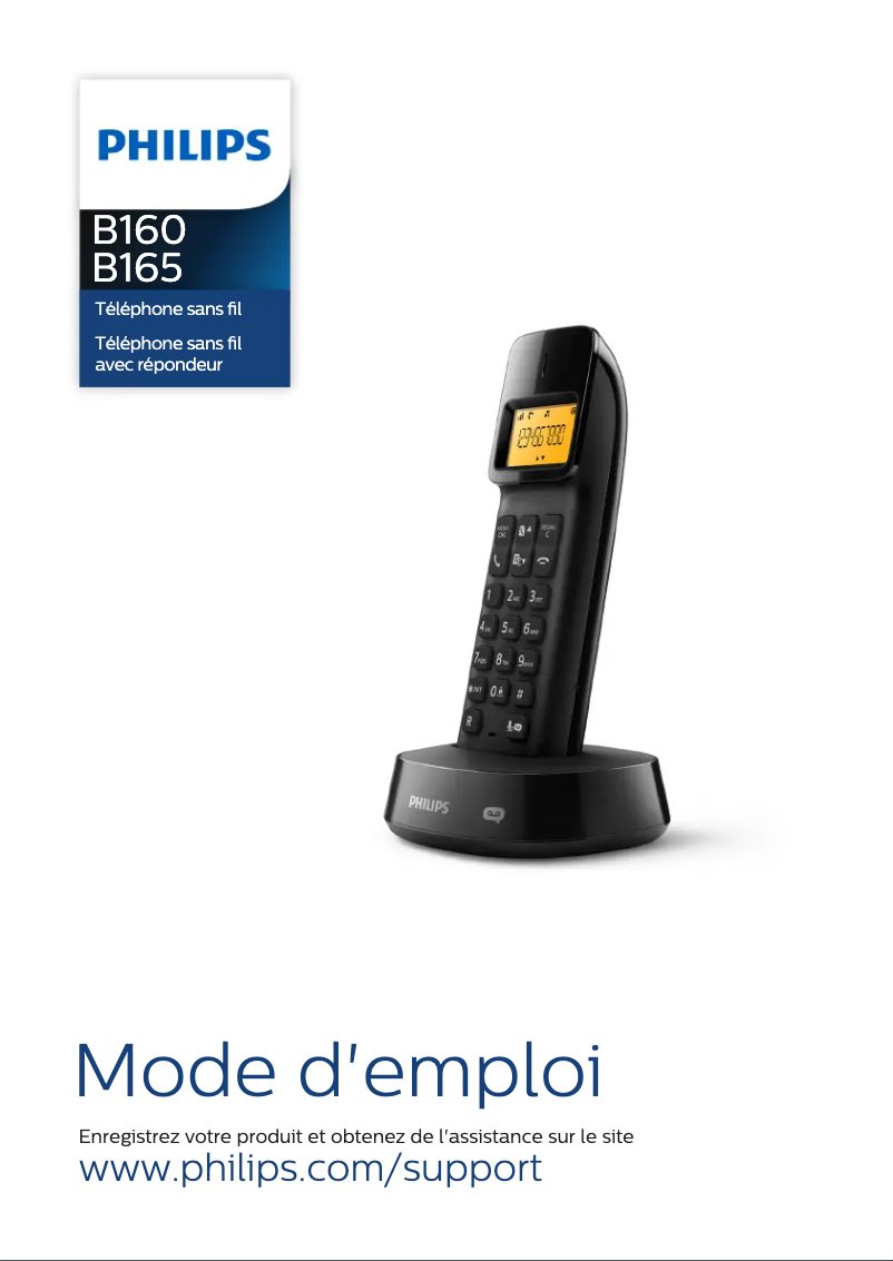 First page image of the manual for B1601W