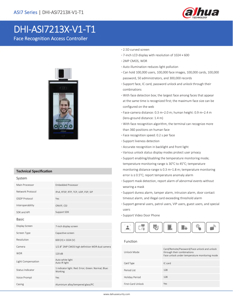 First page image of the manual for ASI7213X-V1-T1