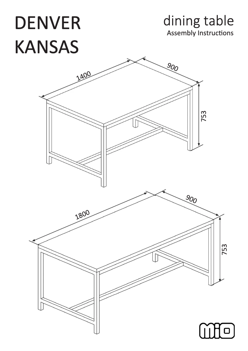 Page 1 of the manual User Manual Mio Denver