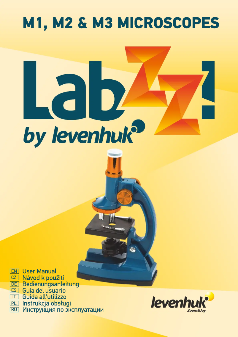 First page image of the manual for LabZZ M1