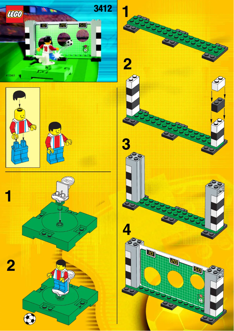 Page 1 of the manual User Manual Lego POINT SHOOTING