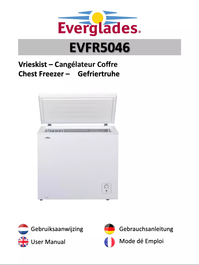 First page image of the manual for EVFR5046