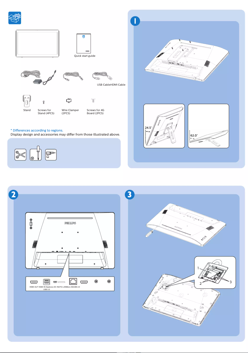 First page image of the manual for Signage Solutions 24BDL4151T