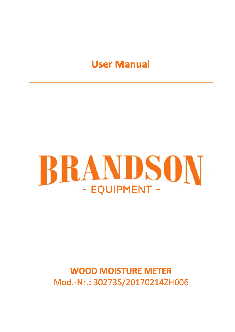First page image of the manual for 302735