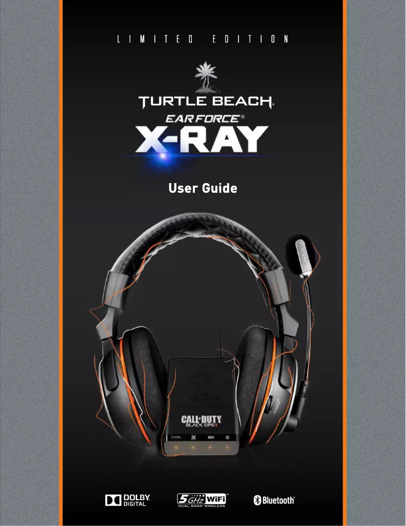 Page 1 of the manual User Manual Turtle Beach Call Of Duty: Black Ops II Ear Force X-Ray