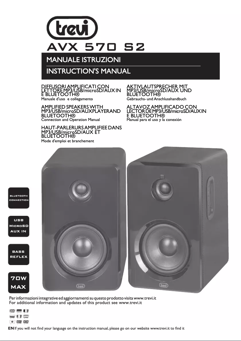 Image de la première page du manuel de l'appareil AVX 570 S2