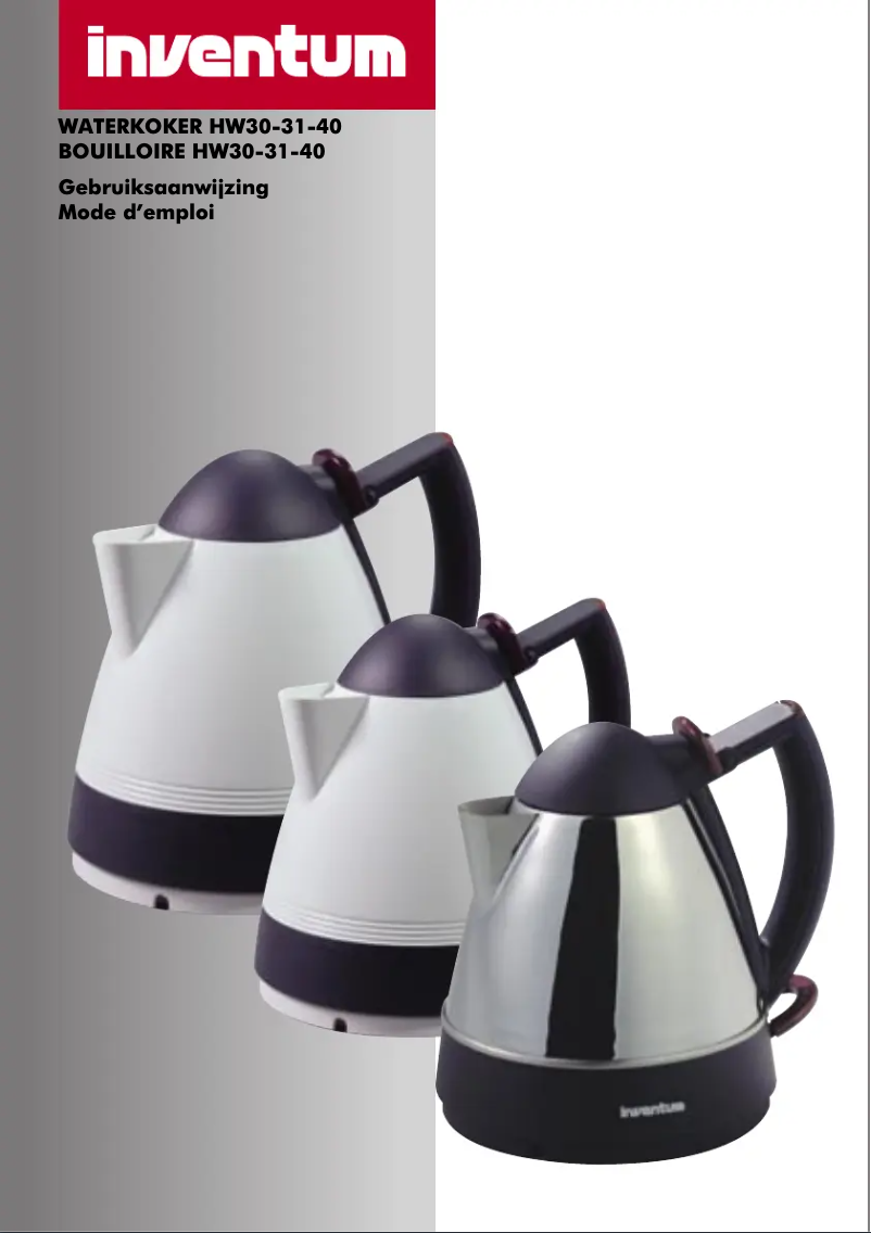 First page image of the manual for HW30