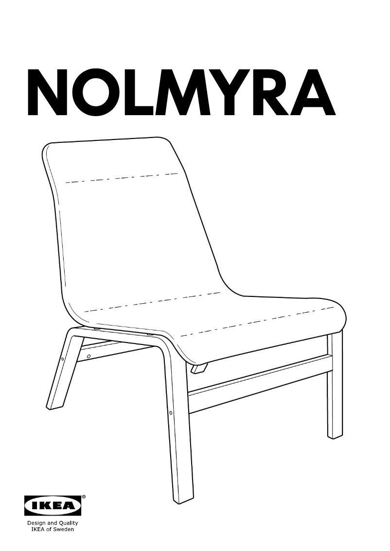 First page image of the manual for NOLMYRA 402.335.35