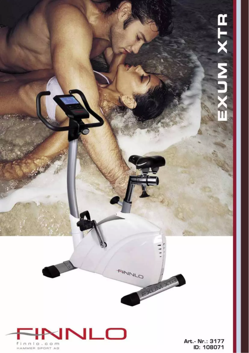 Page 1 de la notice Manuel utilisateur Finnlo Exum XTR Snow 3177