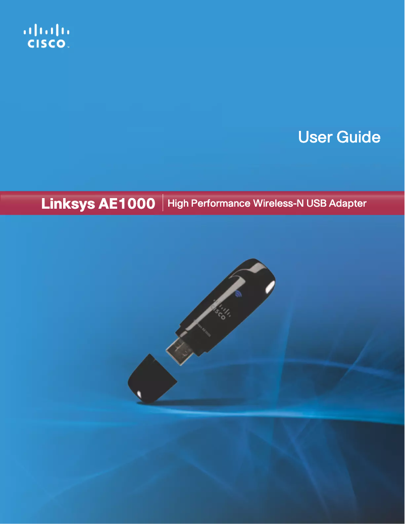 First page image of the manual for AE1000