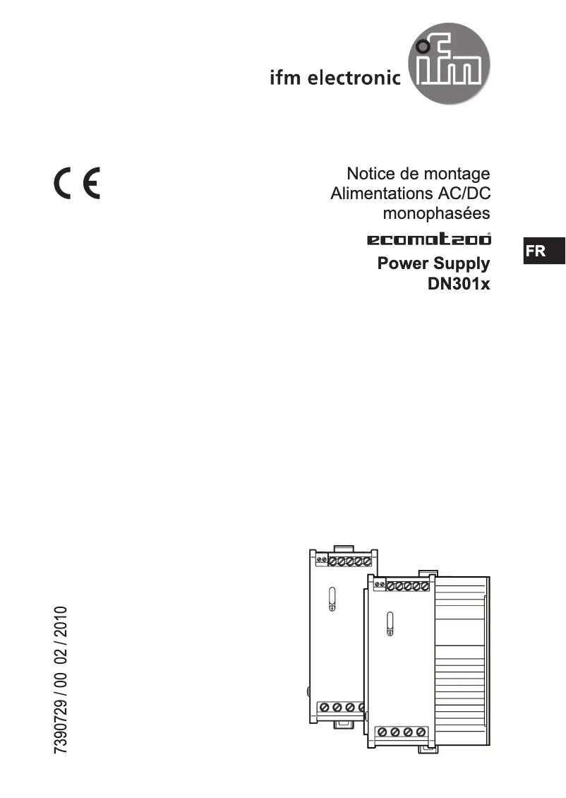 First page image of the manual for DN3011