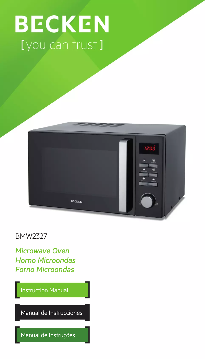 Page 1 of the manual User Manual Becken BMW2327