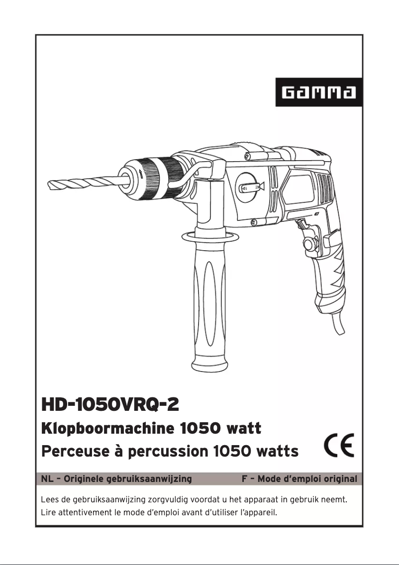 Page 1 of the manual User Manual Gamma HD-1050VRQ-2