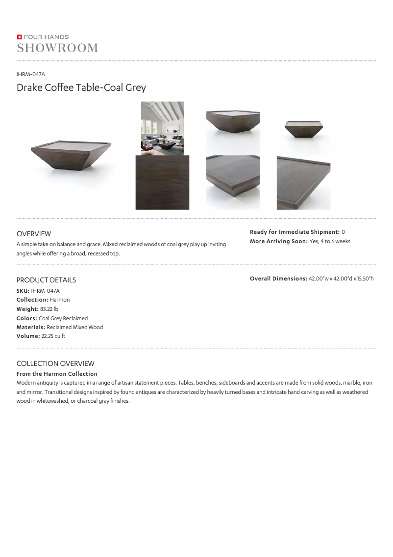 First page image of the manual for IHRM-047A