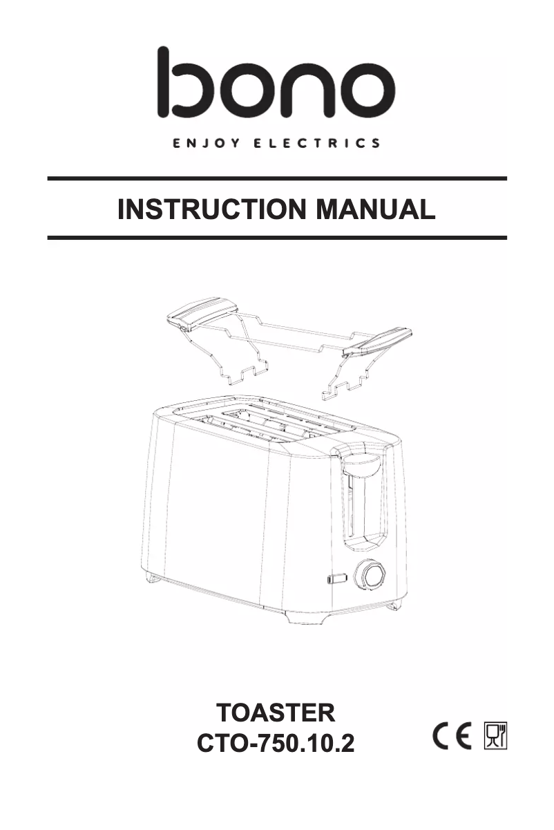Page 1 of the manual User Manual Bono CTO-750.10.2