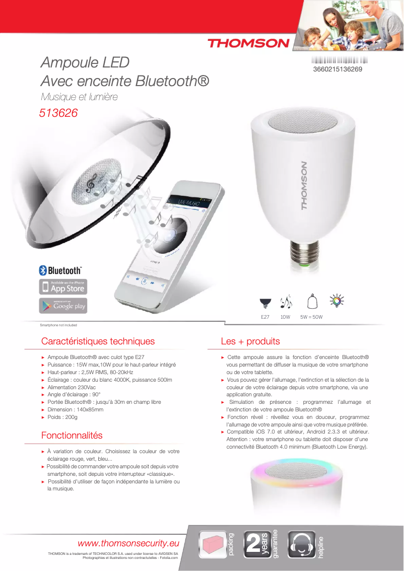 First page image of the manual for 513626