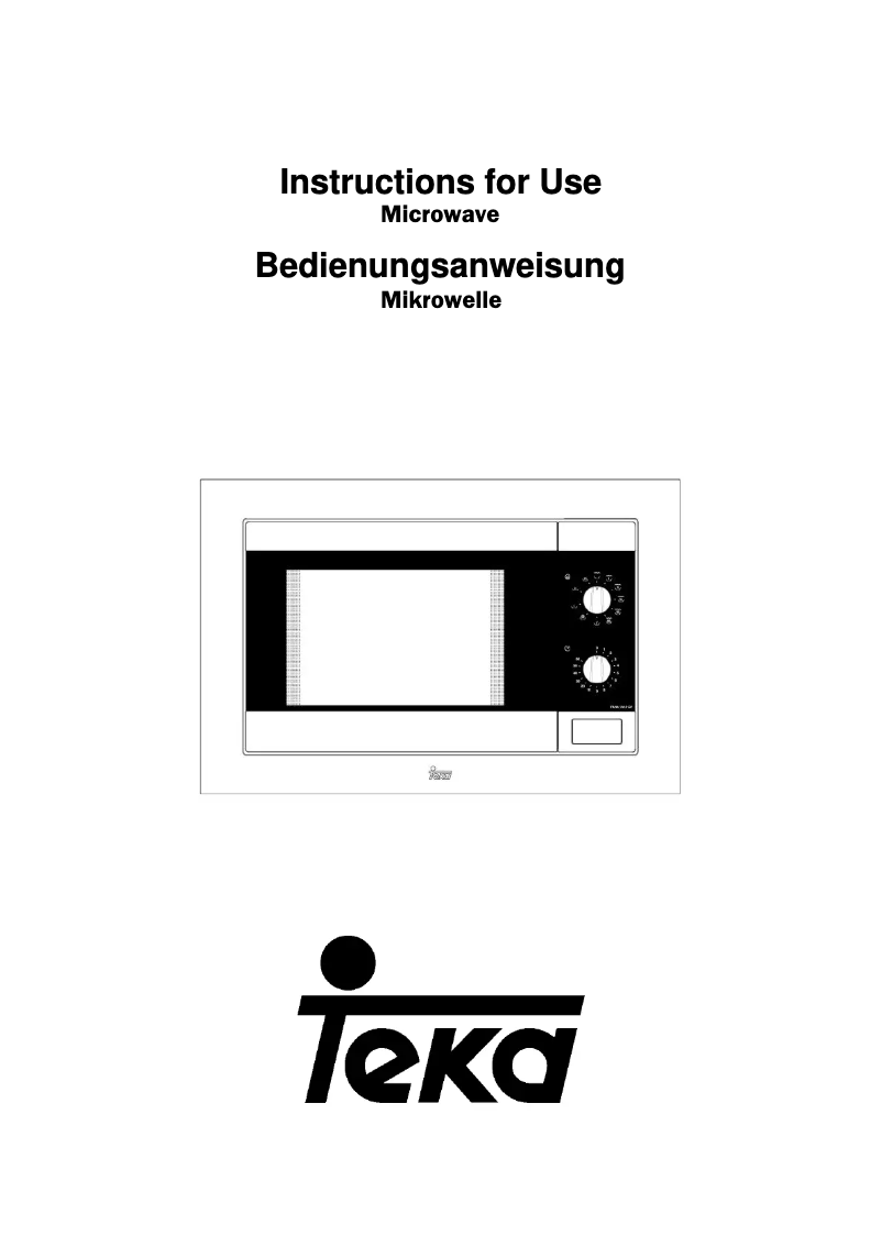 First page image of the manual for TMW 20.2 BI