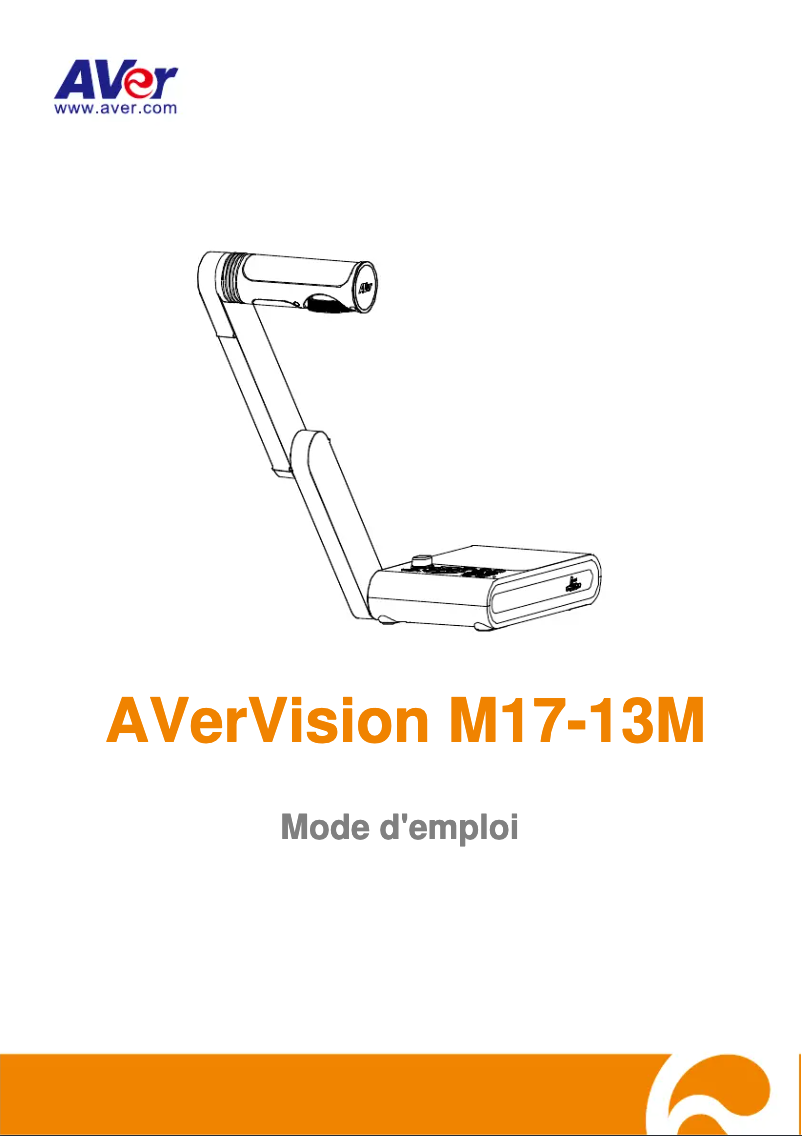 First page image of the manual for AVerVision M17-13M