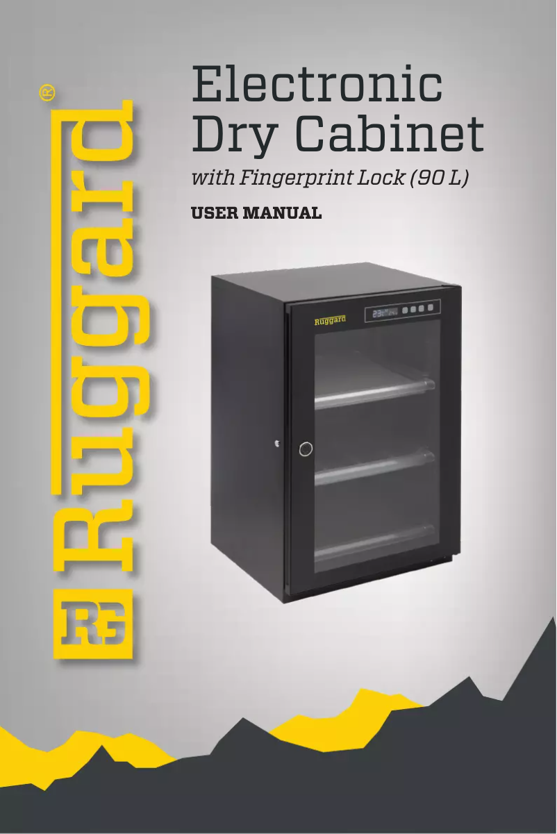 First page image of the manual for EDC-FP90L