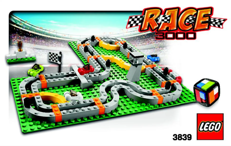 Page 1 of the manual User Manual Lego Race 3000