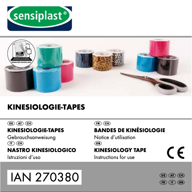 First page image of the manual for IAN 317349