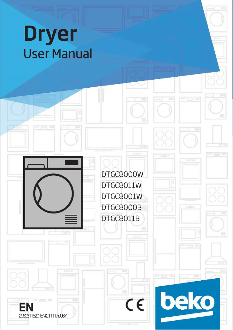 First page image of the manual for DTGC8011