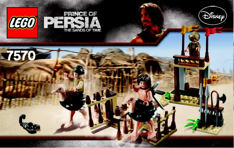 Page 1 of the manual User Manual Lego Prince Of Persia 7570