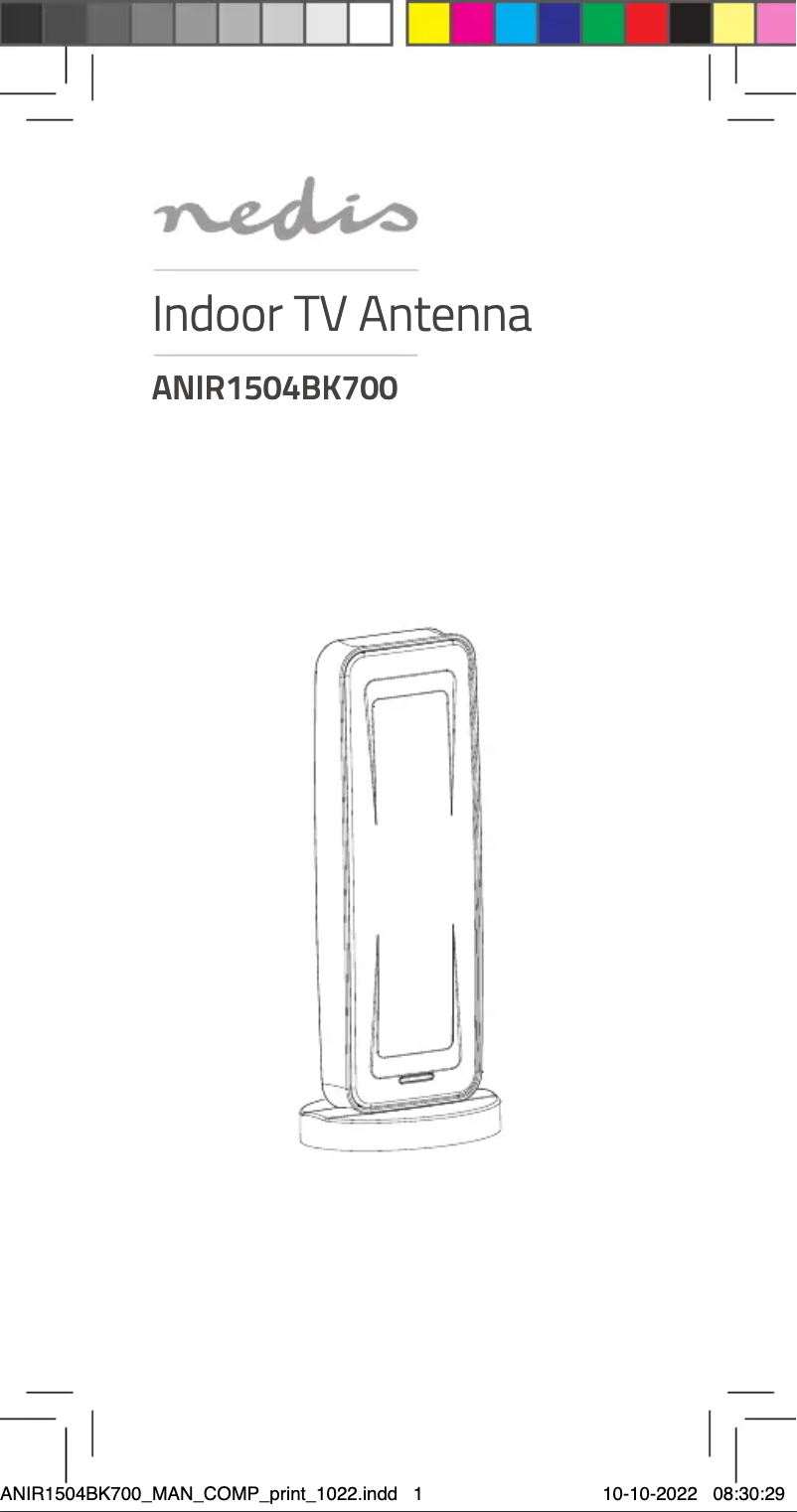 Page 1 of the manual User Manual Nedis ANIR1504BK700