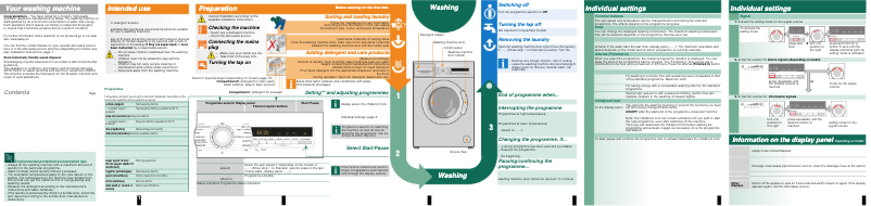 First page image of the manual for 3TS864B