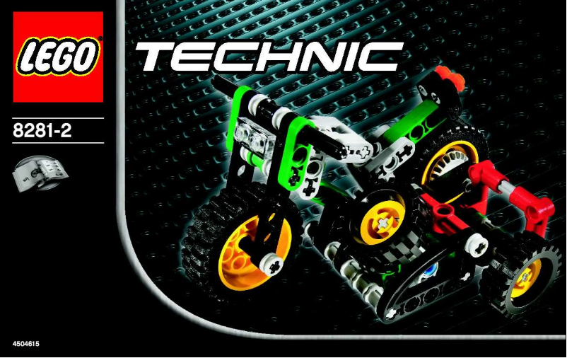Page 1 of the manual User Manual Lego Technic 8281