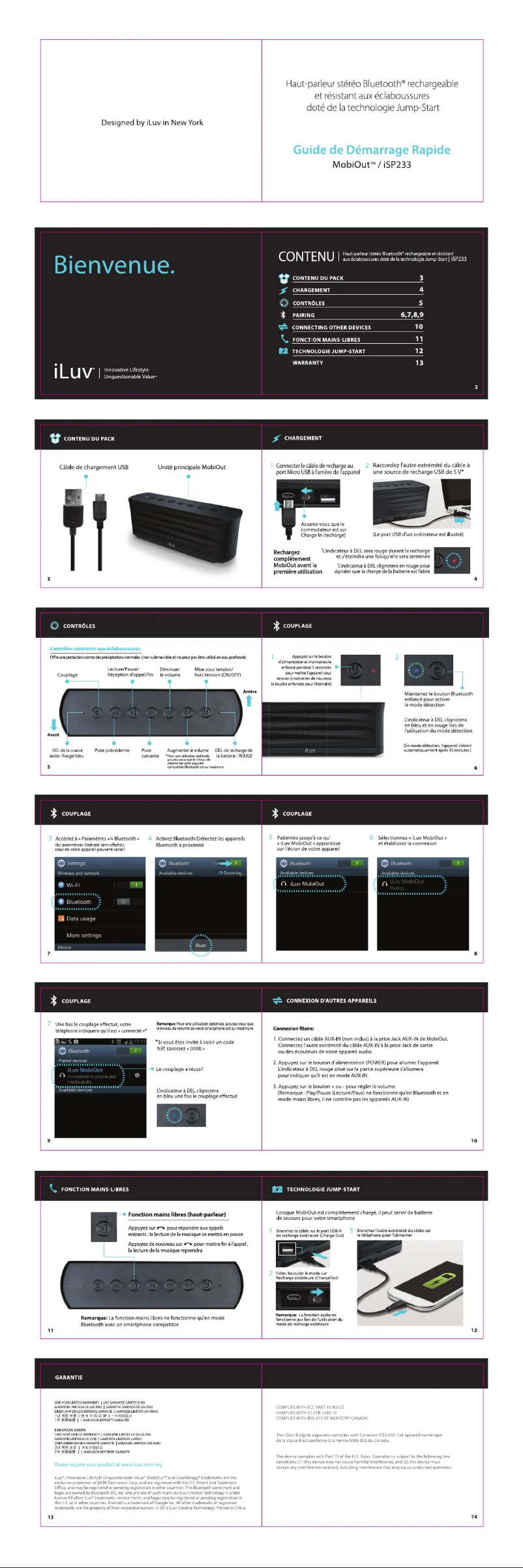 First page image of the manual for ISP233
