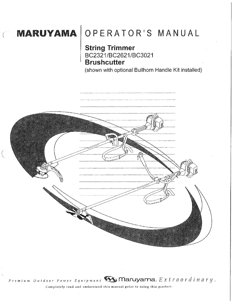 First page image of the manual for BC2321