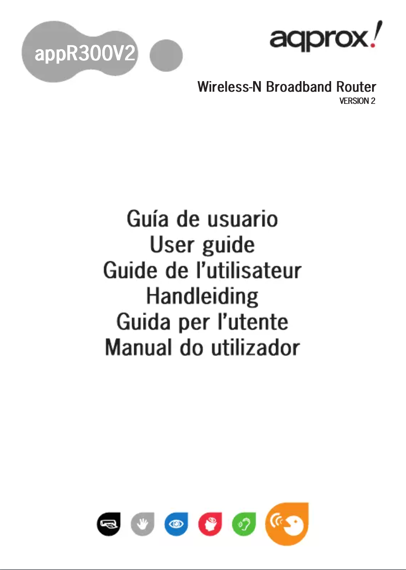 First page image of the manual for appR300V2