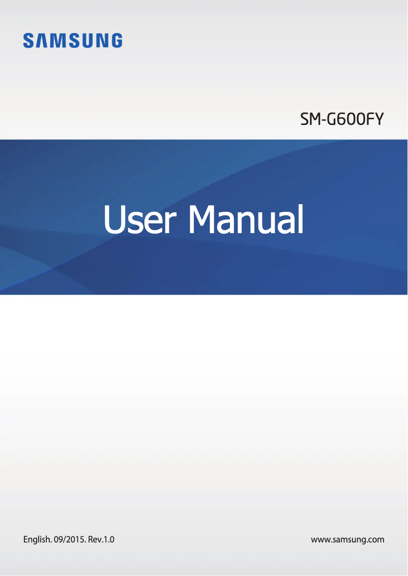 First page image of the manual for Galaxy Wide