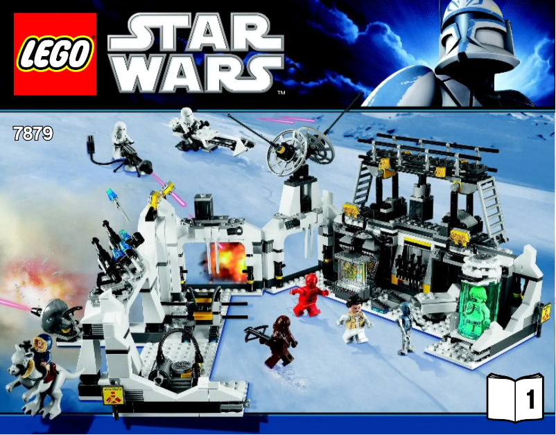Page 1 of the manual User Manual Lego Hoth Echo Base (TM)