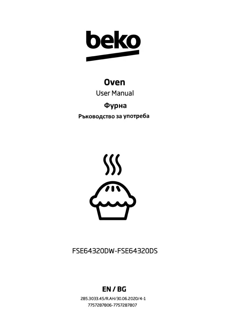 Page 1 of the manual User Manual Beko FSE64320DW