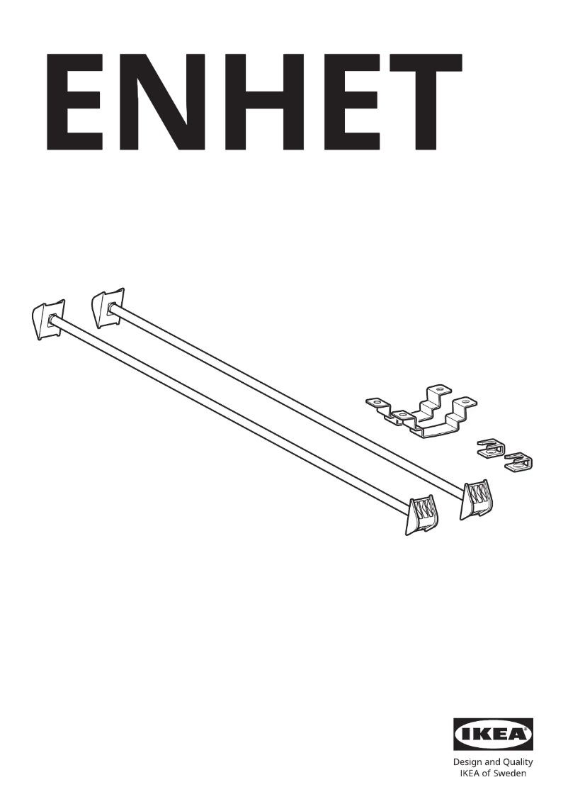 Page 1 of the manual User Manual Ikea ENHET 204.801.74