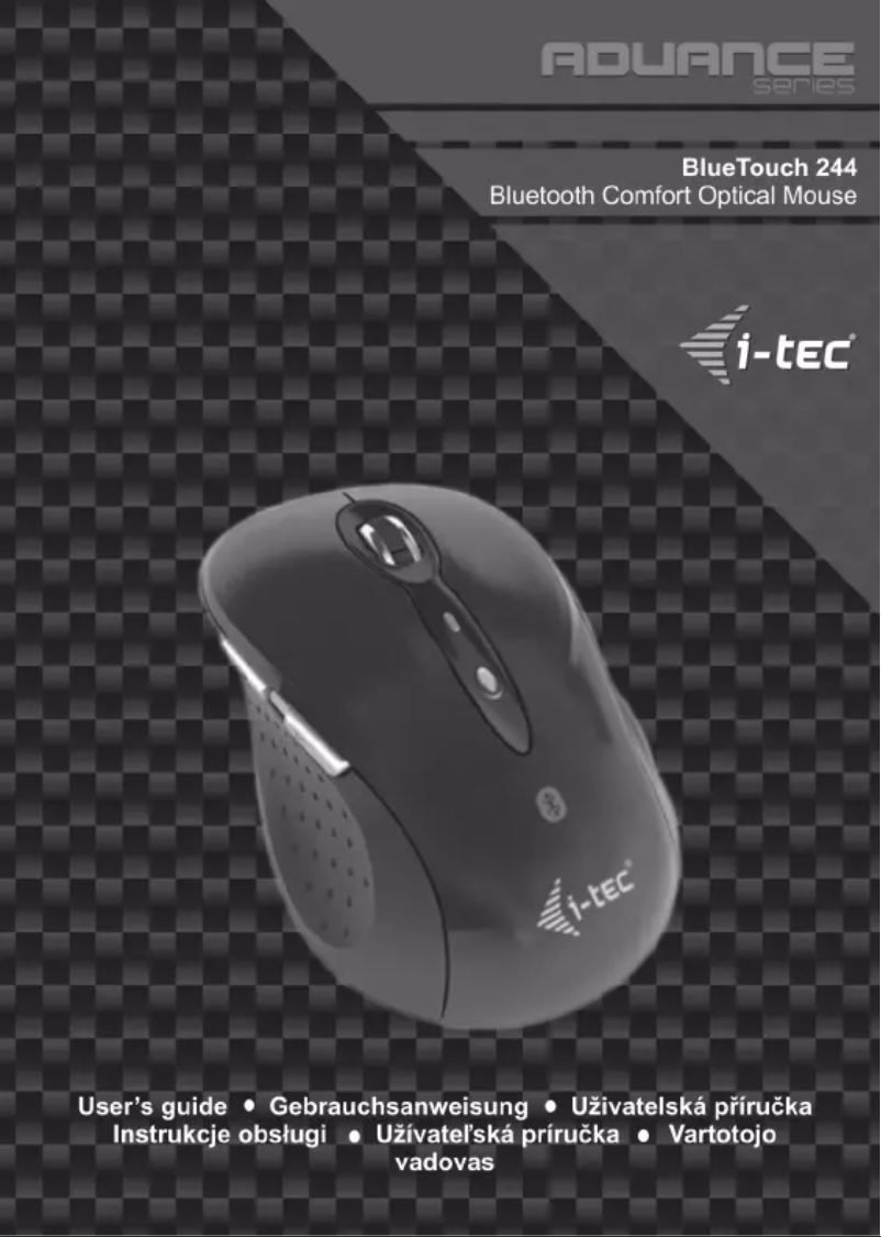 First page image of the manual for MWBT244