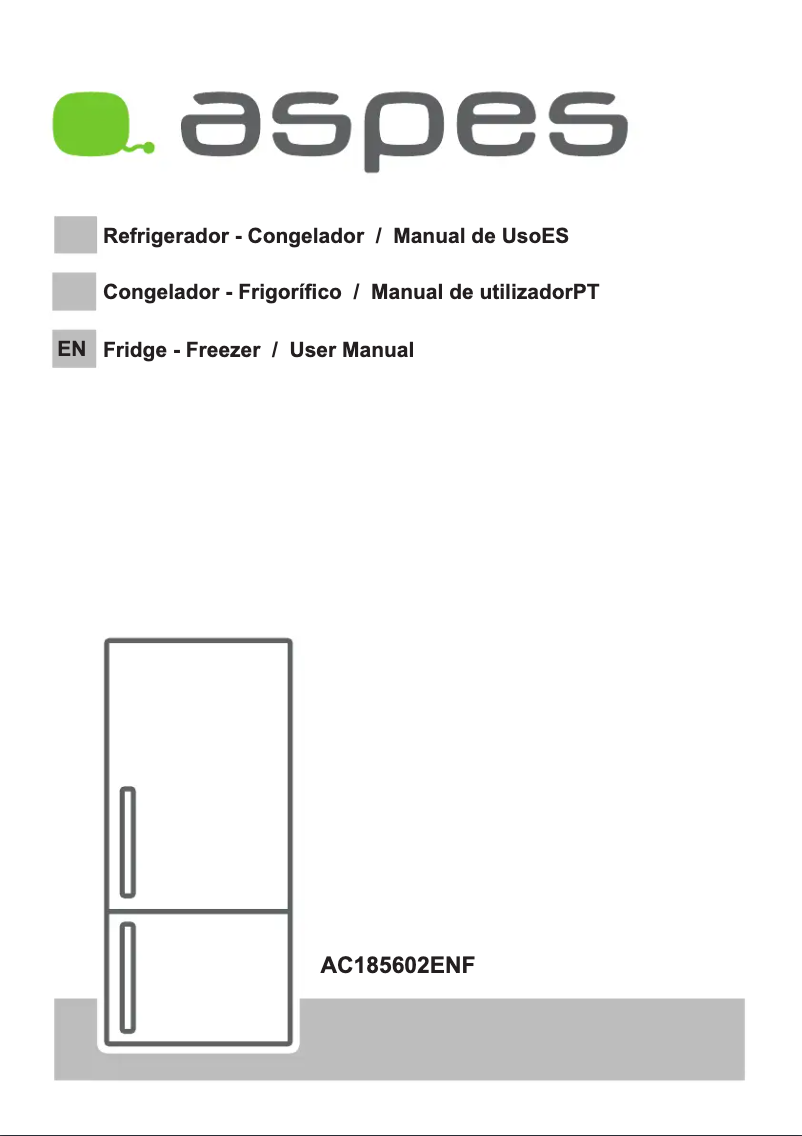 First page image of the manual for AC185602ENF