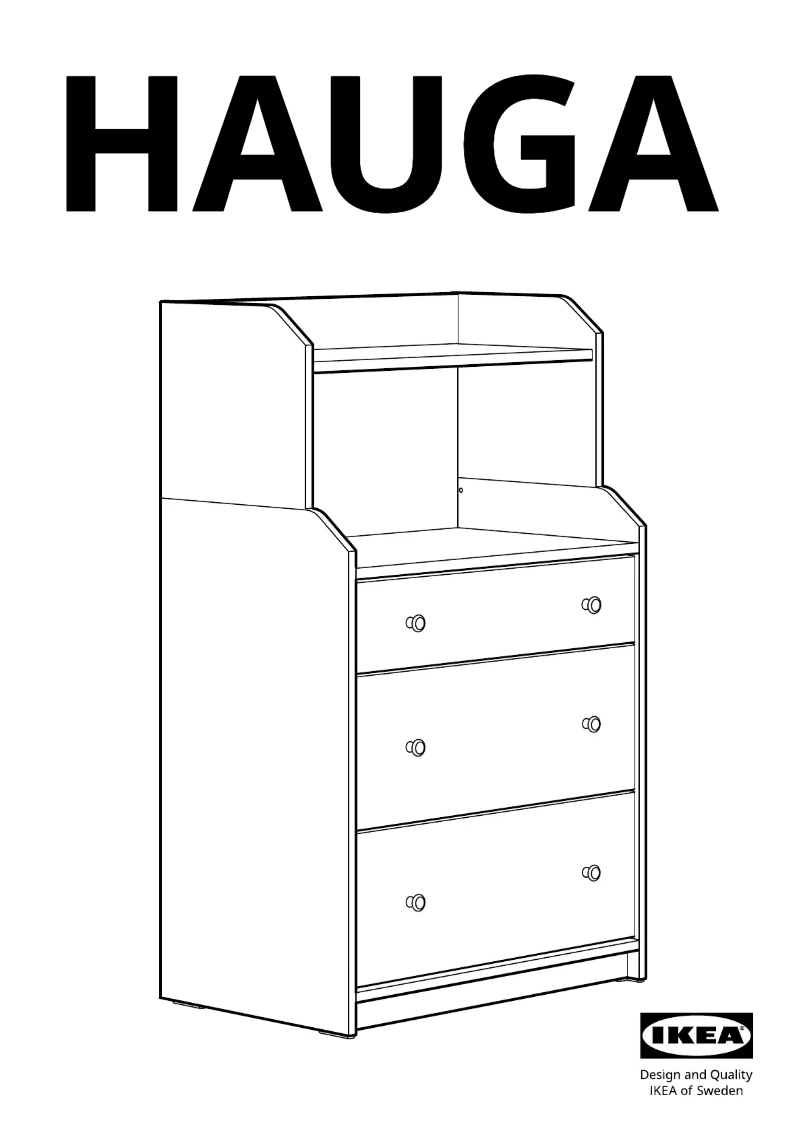 First page image of the manual for HAUGA 204.569.04