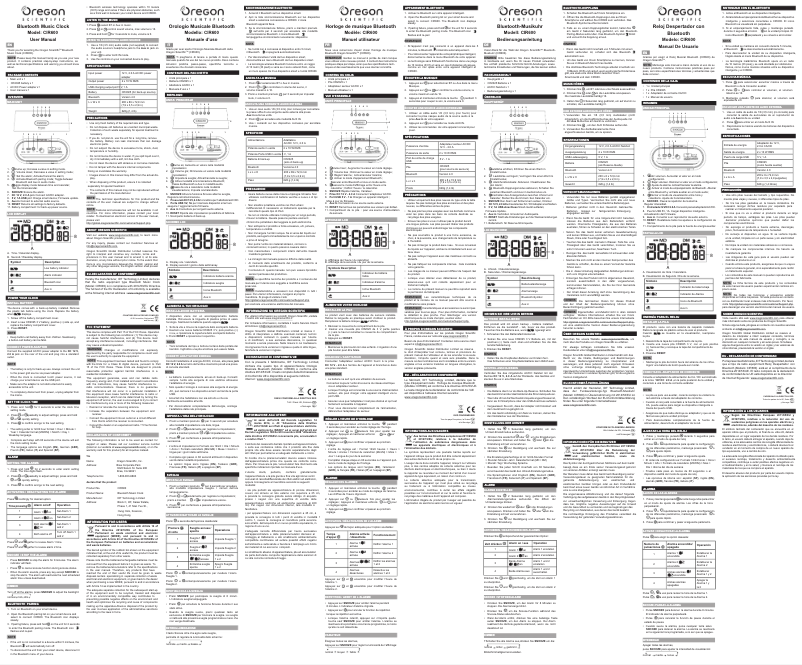 First page image of the manual for CIR600