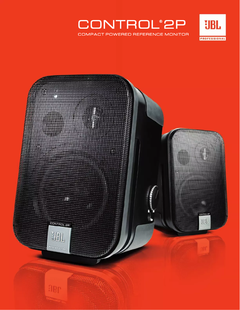 Page 1 of the manual Brochure JBL Control 2P