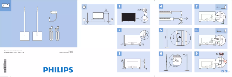 First page image of the manual for PTA860