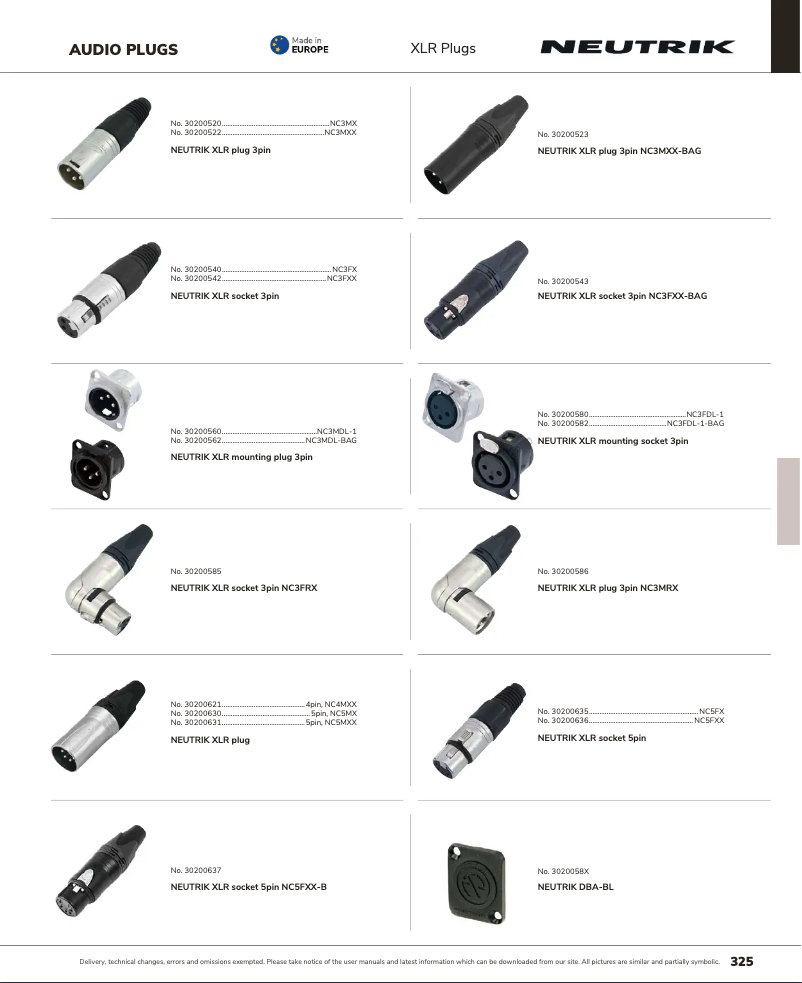 First page image of the manual for NC3MX