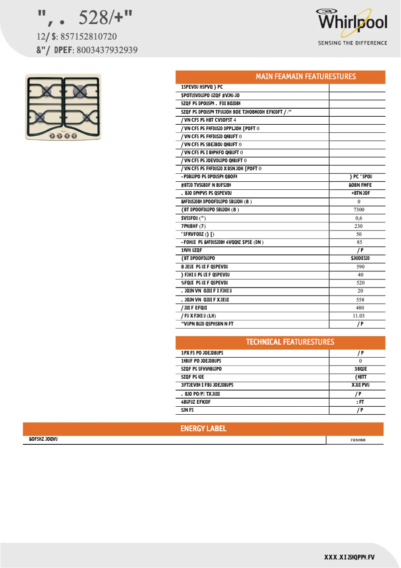 First page image of the manual for AKM 528/JA