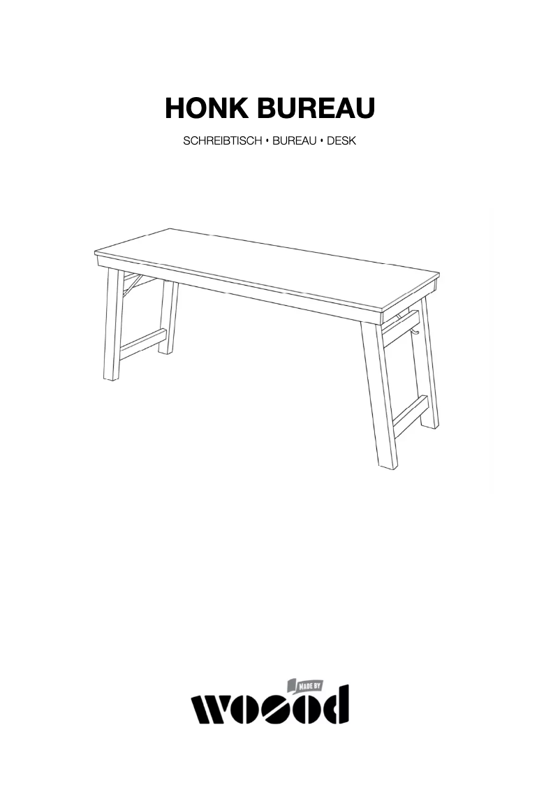 Page 1 of the manual User Manual WOOOD Honk