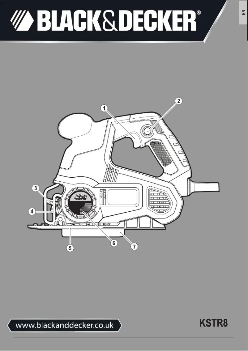 First page image of the manual for KSTR8K